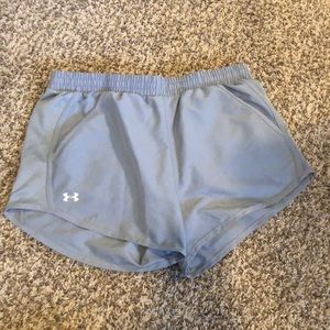 Under armour gray workout shorts